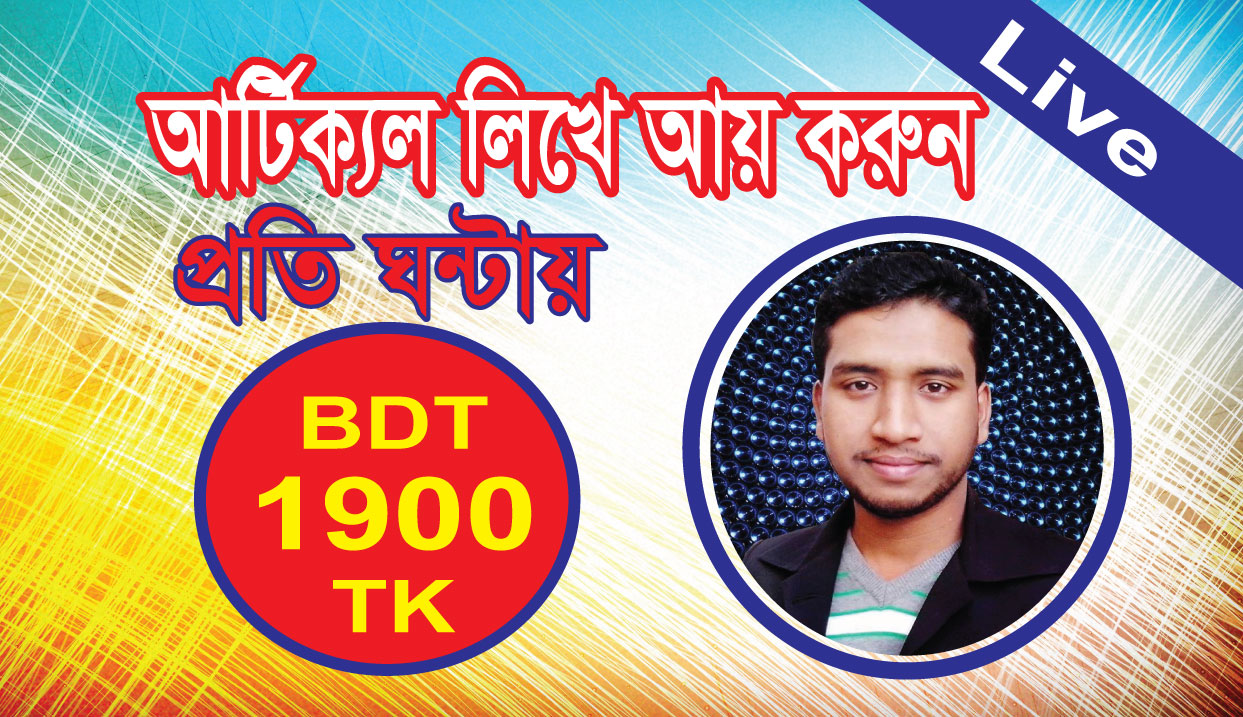 আর্টিকেল লিখে আয় করেন