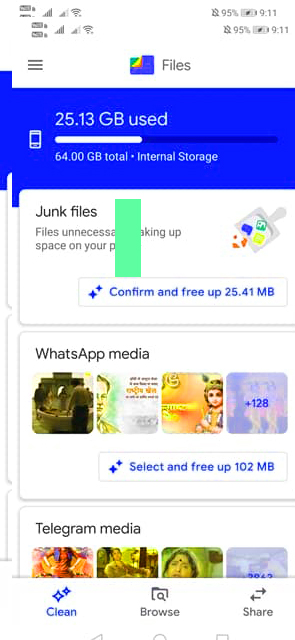 হাইড থাকা ইমেজ Delete করুন