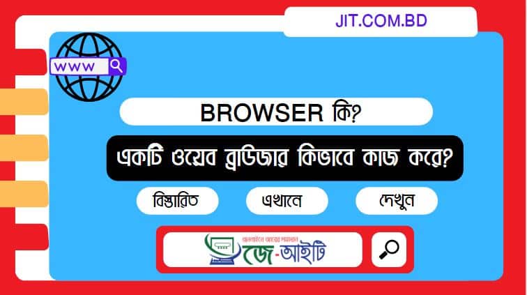Browser কি ? একটি ওয়েব ব্রাউজার কিভাবে কাজ করে ?
