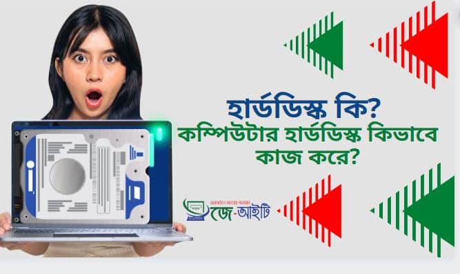 হার্ডডিস্ক কি ? কম্পিউটার হার্ডডিস্ক কিভাবে কাজ করে ?